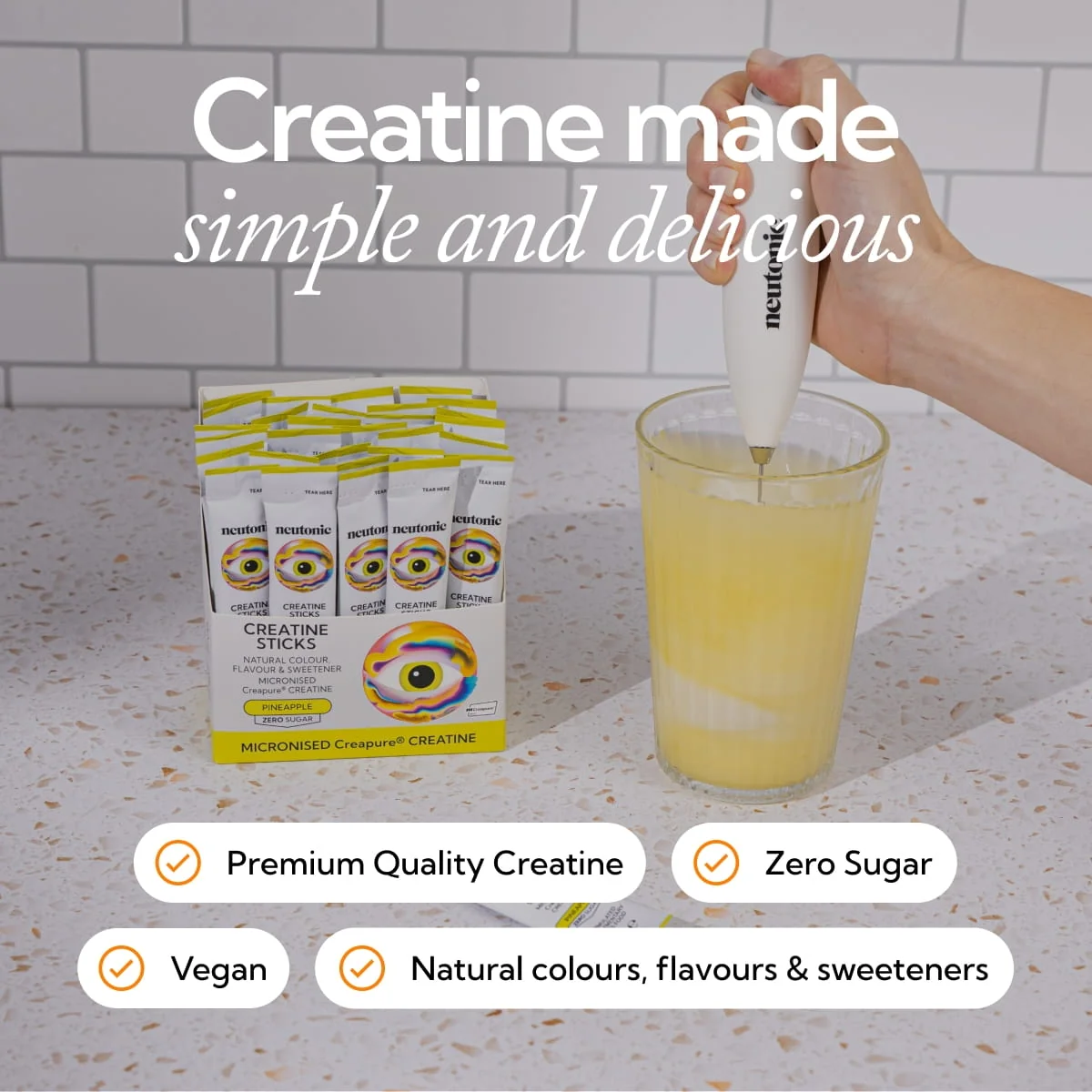 Creatine Sticks - Pineapple - Image 3