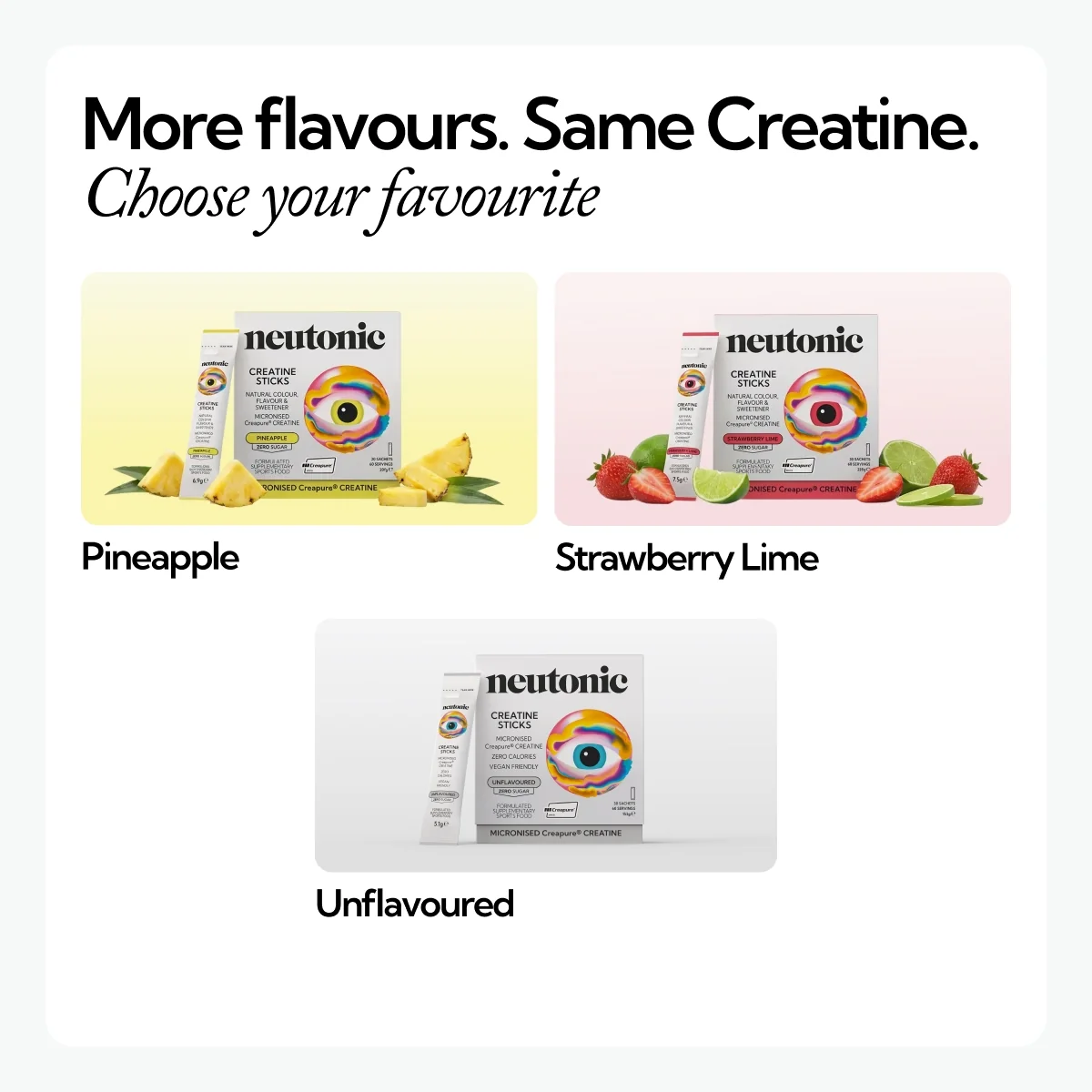 Creatine Sticks - Unflavoured - Image 10