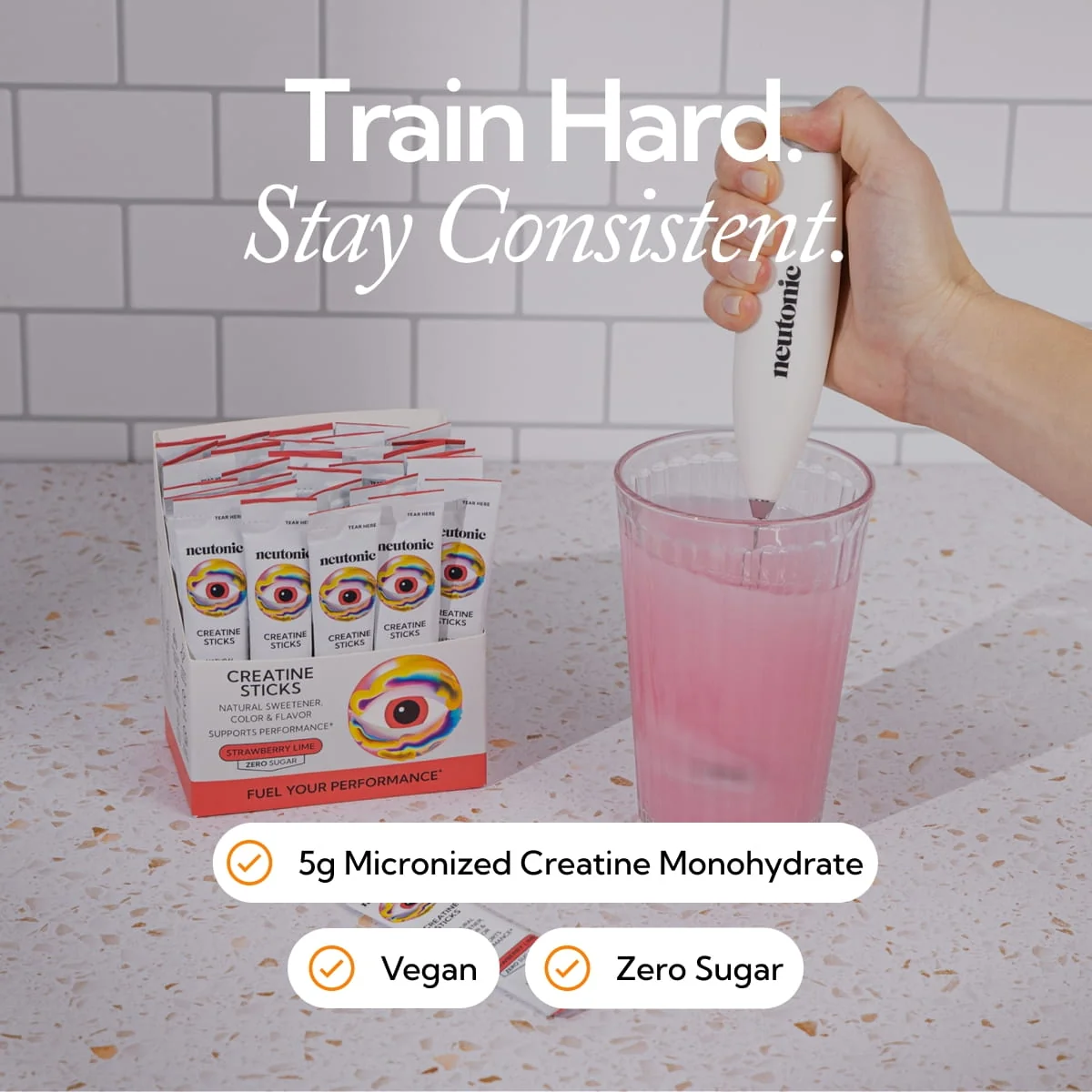 Creatine Sticks - Strawberry Lime - Image 4