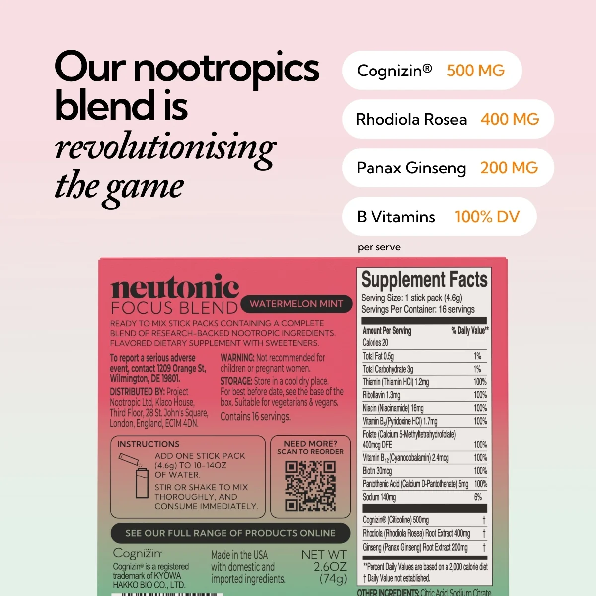 Focus Blend - Watermelon Mint - Image 6