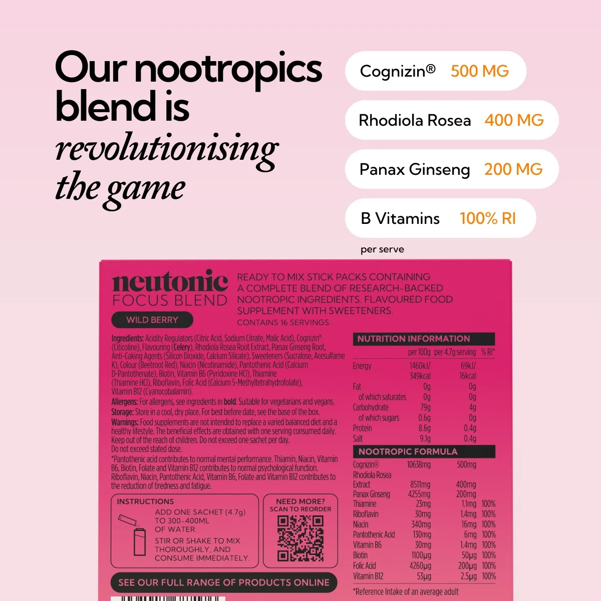 Focus Blend - Wild Berry - Image 6