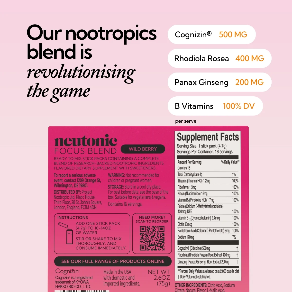 Focus Blend - Wild Berry - Image 6