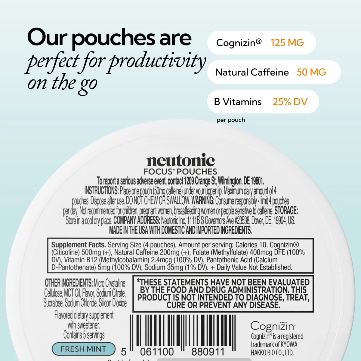 Focus Pouches - Fresh Mint - Image 7