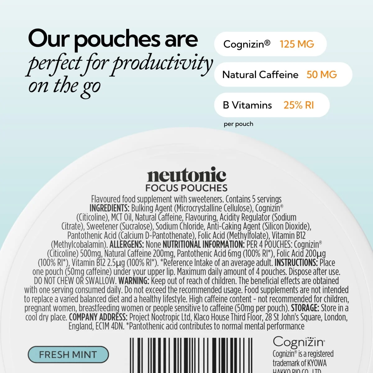 Focus Pouch Single - Fresh Mint - Image 7