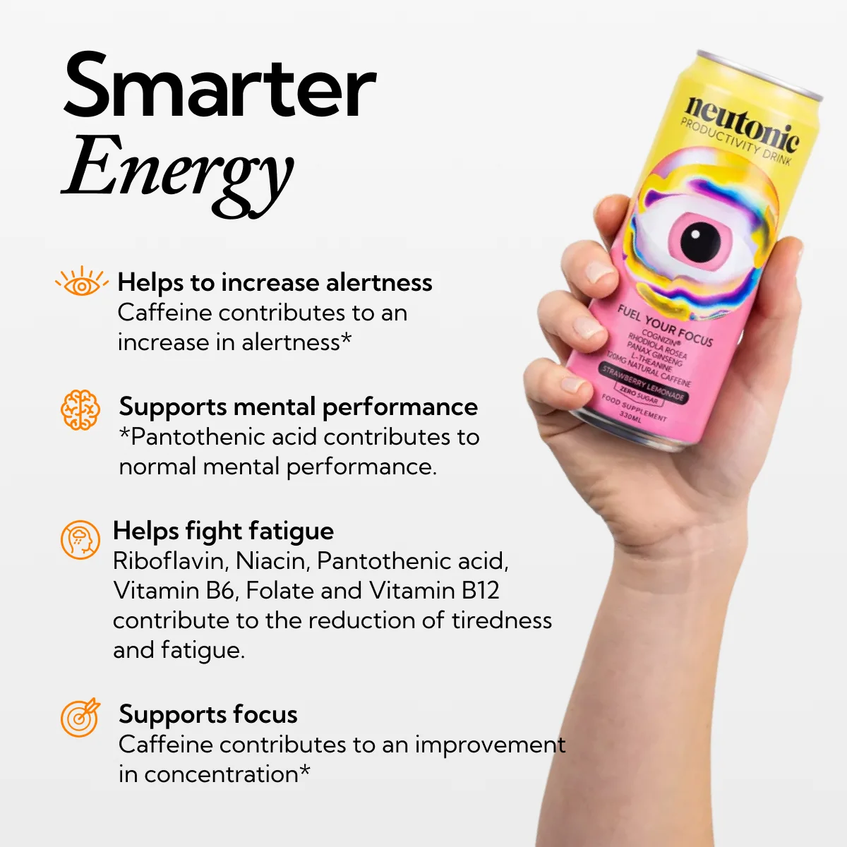 Productivity Drink - Strawberry Lemonade - Image 4