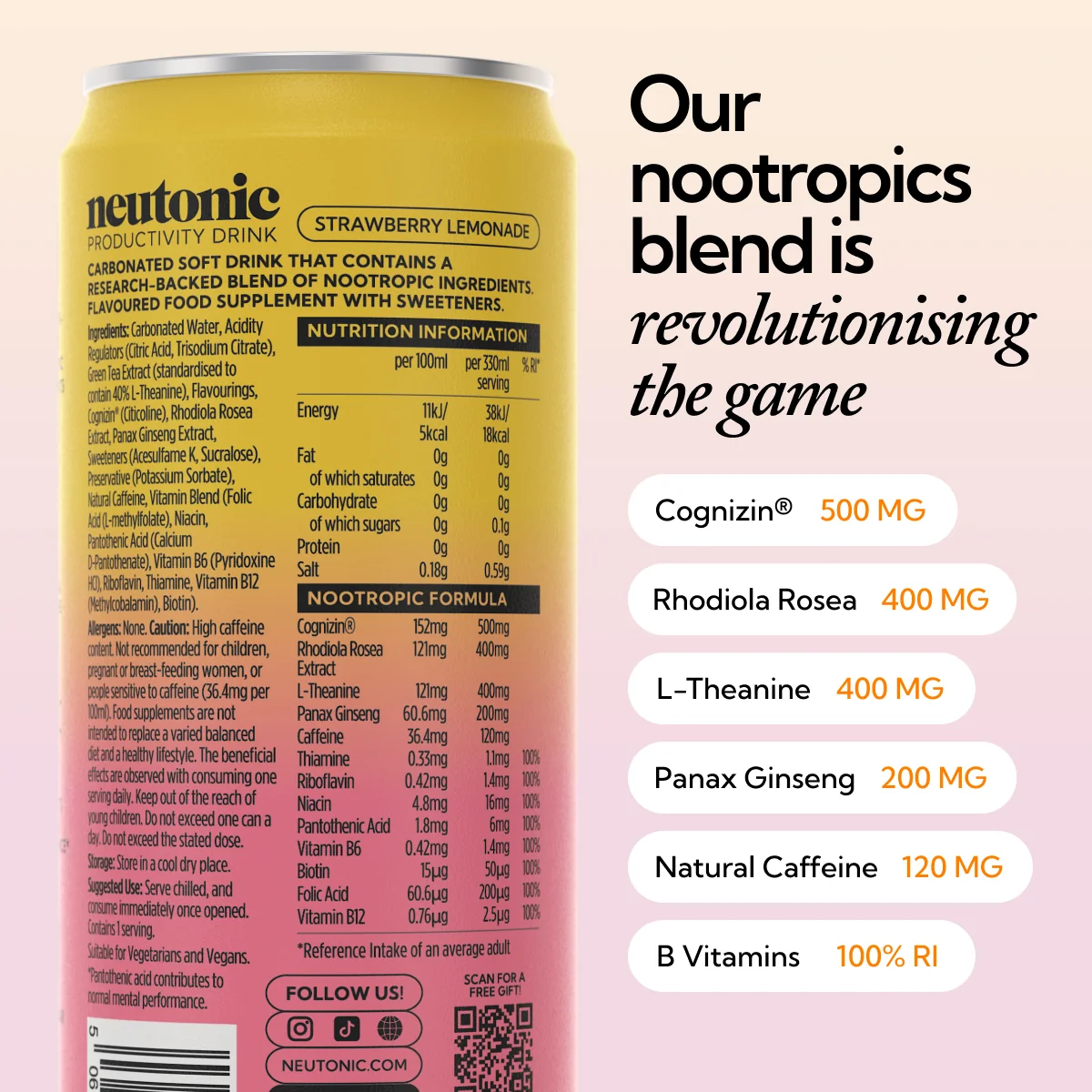 Productivity Drink - Strawberry Lemonade - Image 6
